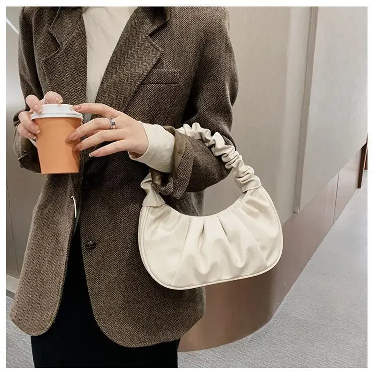 Cloud Pleated Handlebags Designer Handbag Women's Single Crossbody Dumpling Tote Armpit Bag Shopping Shoulder Bags Underarm Bag