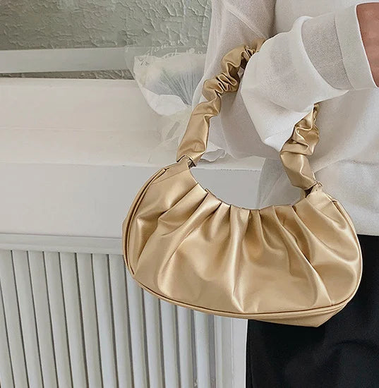 Cloud Pleated Handlebags Designer Handbag Women's Single Crossbody Dumpling Tote Armpit Bag Shopping Shoulder Bags Underarm Bag