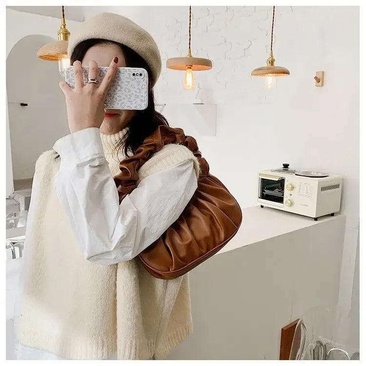 Cloud Pleated Handlebags Designer Handbag Women's Single Crossbody Dumpling Tote Armpit Bag Shopping Shoulder Bags Underarm Bag