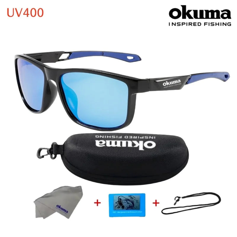 Okuma Fashion Polarized Glasses UV400, Anti UV, Glare and Strong Light, Suitable for Cycling, Driving, Fishing, Etc