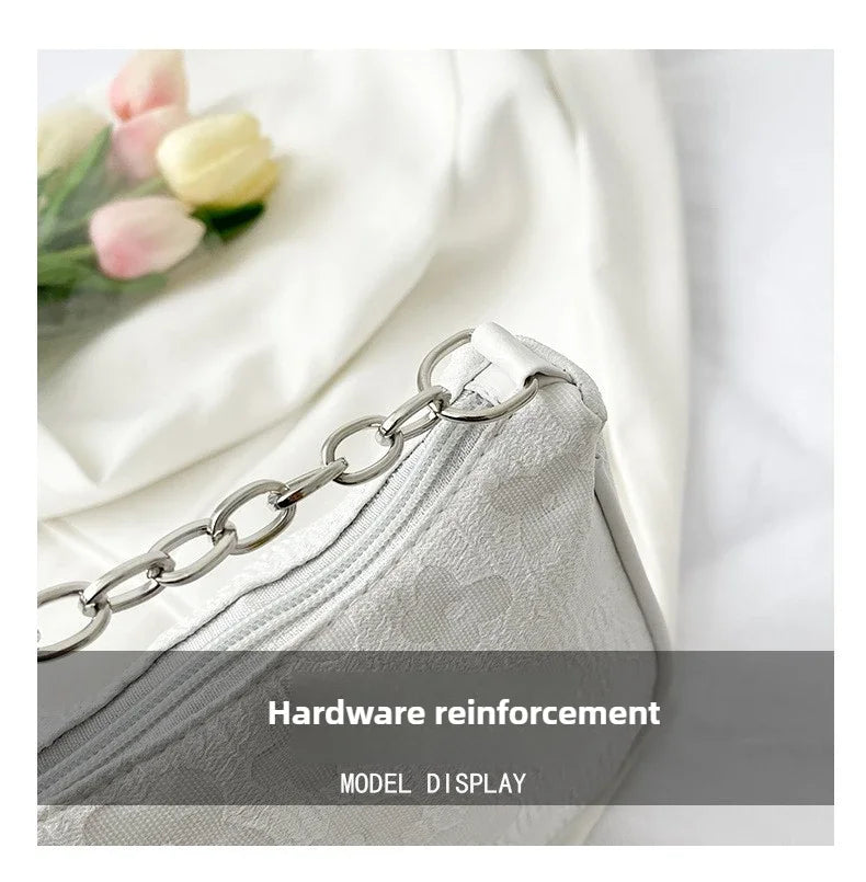 2025 New Fashion Felt Shoulder Bags for Women Small Casual Underarm Bag Female Hand Crossbody Bags for Women Purses and Handbags