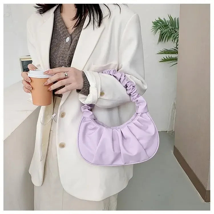 Cloud Pleated Handlebags Designer Handbag Women's Single Crossbody Dumpling Tote Armpit Bag Shopping Shoulder Bags Underarm Bag