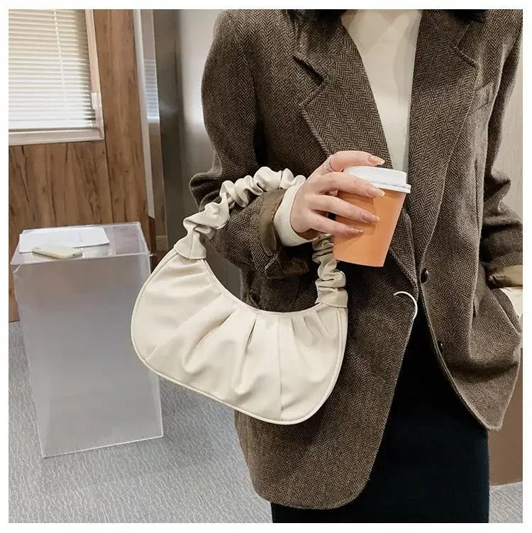 Cloud Pleated Handlebags Designer Handbag Women's Single Crossbody Dumpling Tote Armpit Bag Shopping Shoulder Bags Underarm Bag