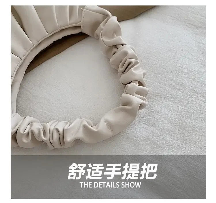 Cloud Pleated Handlebags Designer Handbag Women's Single Crossbody Dumpling Tote Armpit Bag Shopping Shoulder Bags Underarm Bag